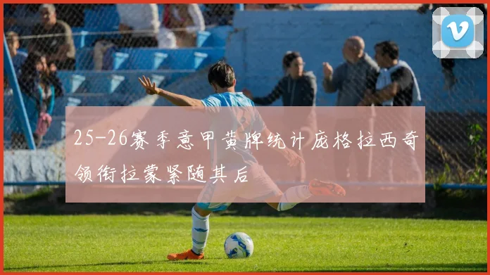 25-26赛季意甲黄牌统计庞格拉西奇领衔拉蒙紧随其后